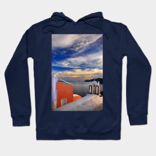 Once upon a time in Santorini Hoodie